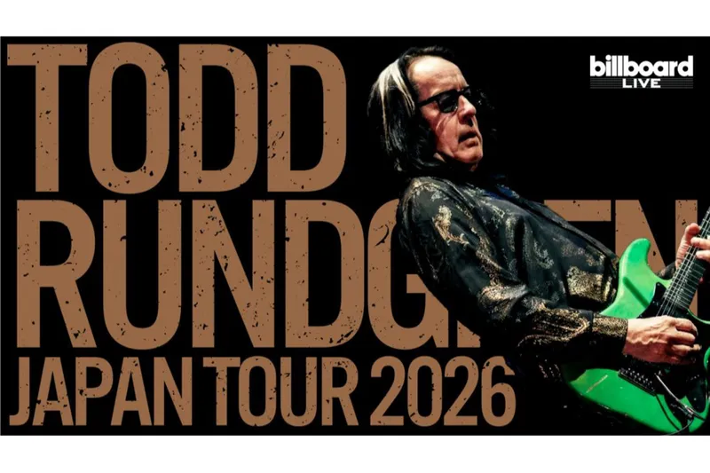 Billboard Live presents Todd Rundgren Japan Tour 2026