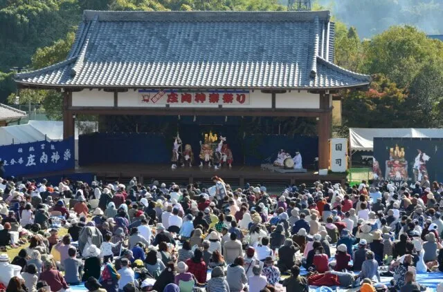 庄内神楽祭り・由布市庄内町ふるさと祭り_1