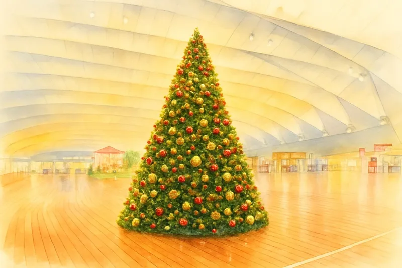 横浜港大さん橋クリスマスツリー2025