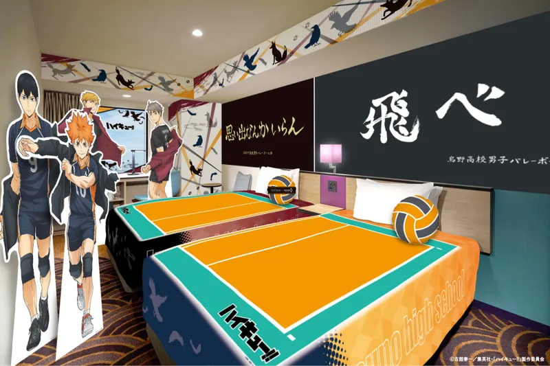 【サンシャインシティプリンスホテル】アニメ「ハイキュー‼」コラボレーションイベント