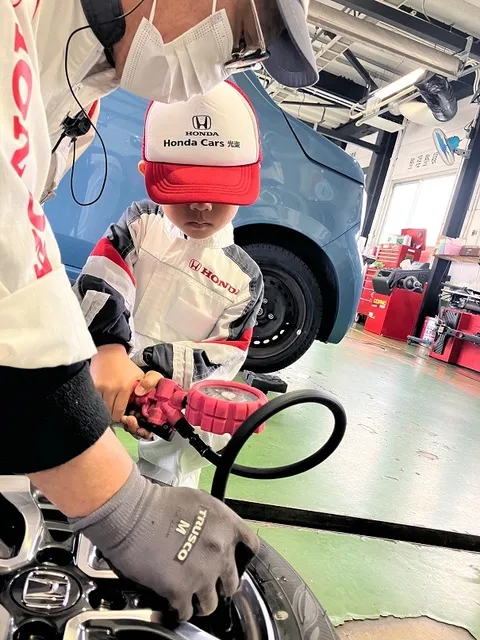 ホンダカーズ光東「キッズエンジニア体験」_1