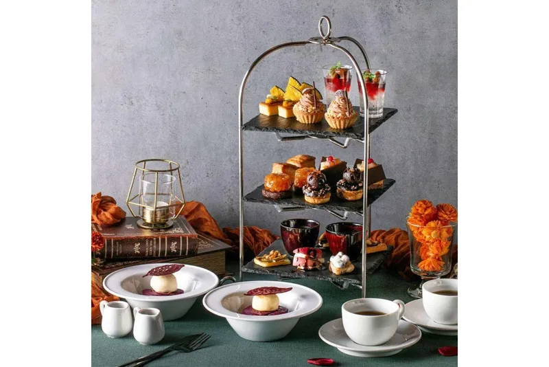 オータムアフタヌーンティー★かぼちゃに栗・洋梨の秋色デザート【新宿プリンスホテル】