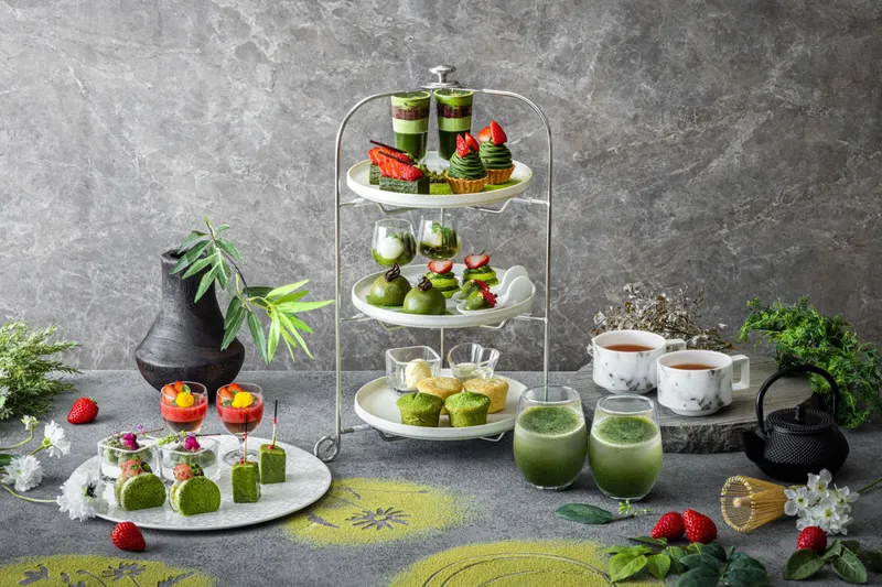 抹茶アフタヌーンティーセット～祇󠄀園辻󠄀利コラボレーション～【川越プリンスホテル】