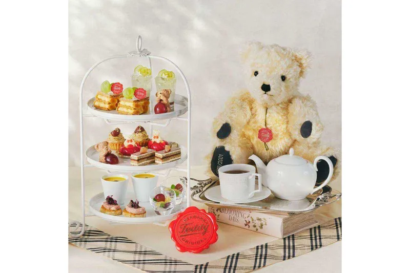 【ハーマンテディアフタヌーンティー】秋食材やくまのデザート+マリアージュフレール2ドリンク(平日)