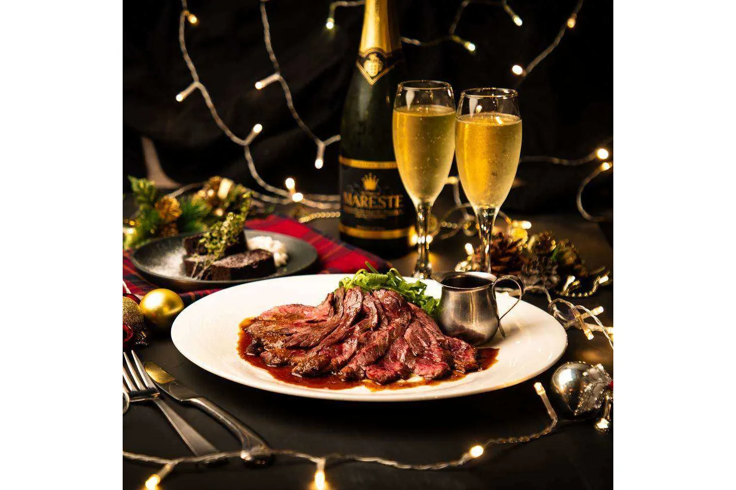 【クリスマス2024】チーズフォンデュ、牛フィレ肉など9皿【ワイン酒場 GabuLicious 渋谷】_1