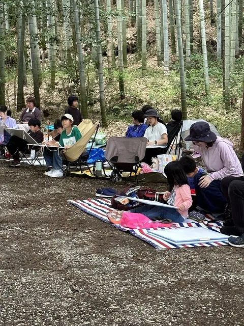 第40回　森林浴と子どもスケッチ大会・森の植物と虫の観察会_1