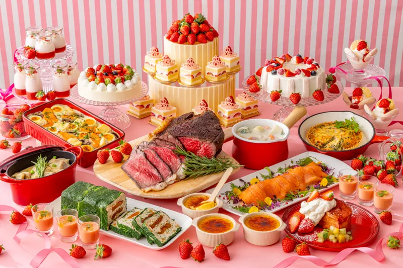 いちごとミルクのプレシャス・マリアージュ【ヒルトン成田】