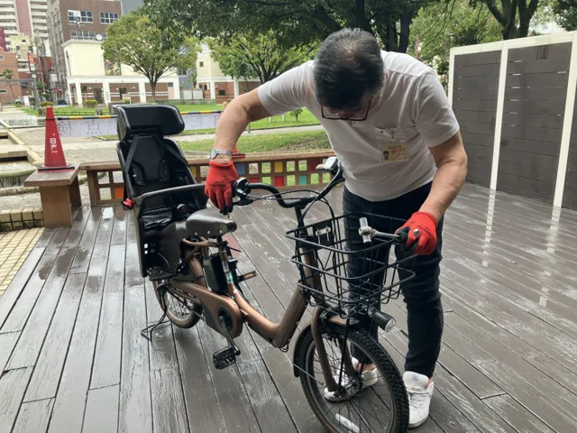 自転車安全講習＆自転車無料点検_1
