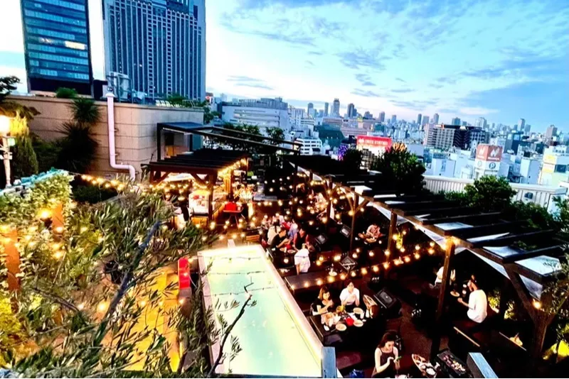 ルーフトップBBQ/なんばパークス