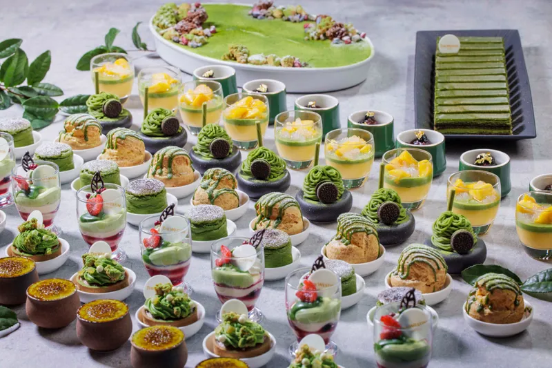 デザートブッフェ - MATCHA SYMPHONY～抹茶の香りに包まれて、野点の優雅な饗宴～【ウェスティンホテル東京】