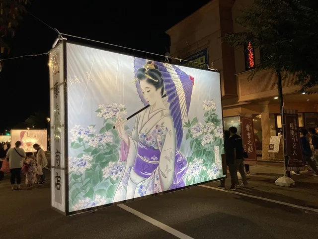 湯沢市七夕絵どうろうまつり_1