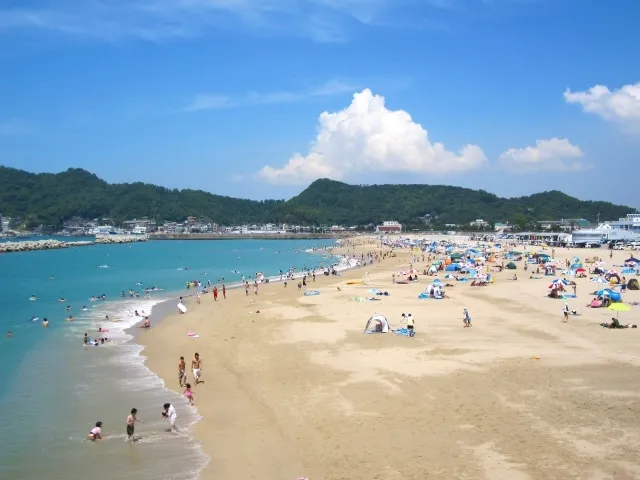 【海水浴】片男波海水浴場_1