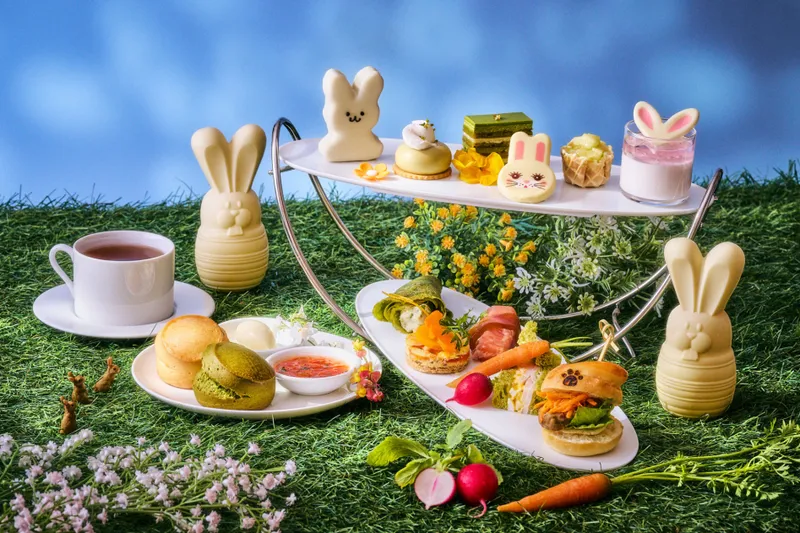 スプリング ガーデン＆バニー アフタヌーンティー【グランド ハイアット 東京】