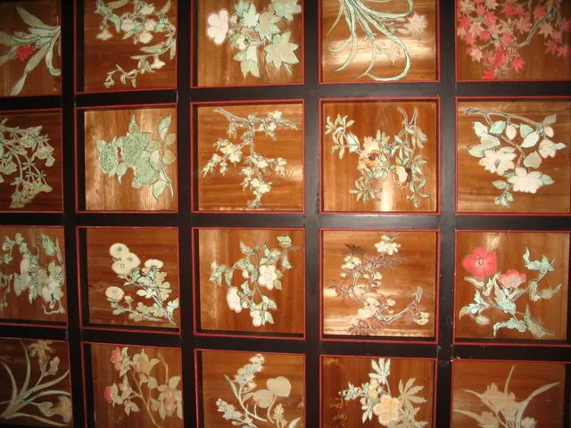 平岡八幡宮　花の天井秋の特別拝観_1