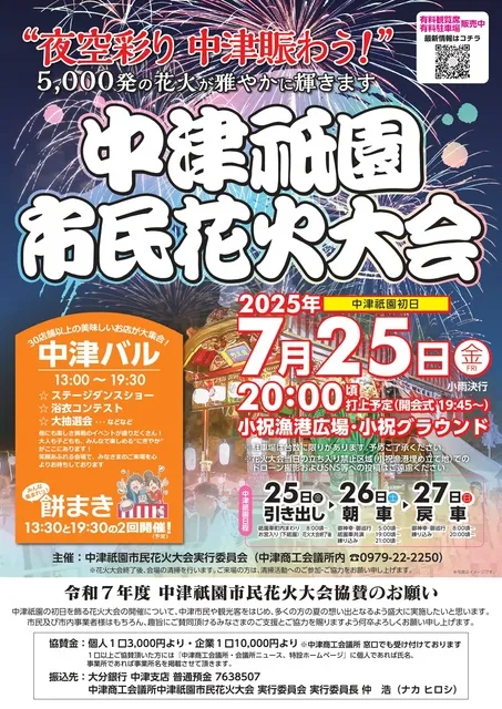 中津祇園市民花火大会_1
