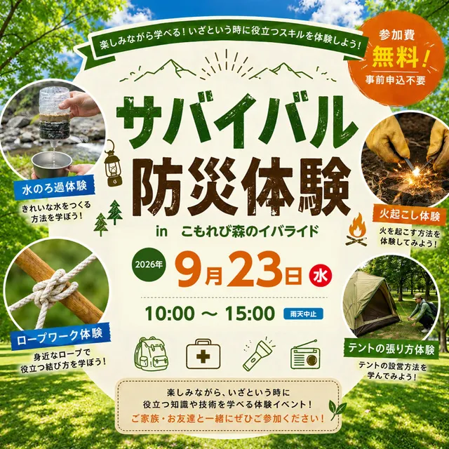 サバイバル防災体験イベント_1