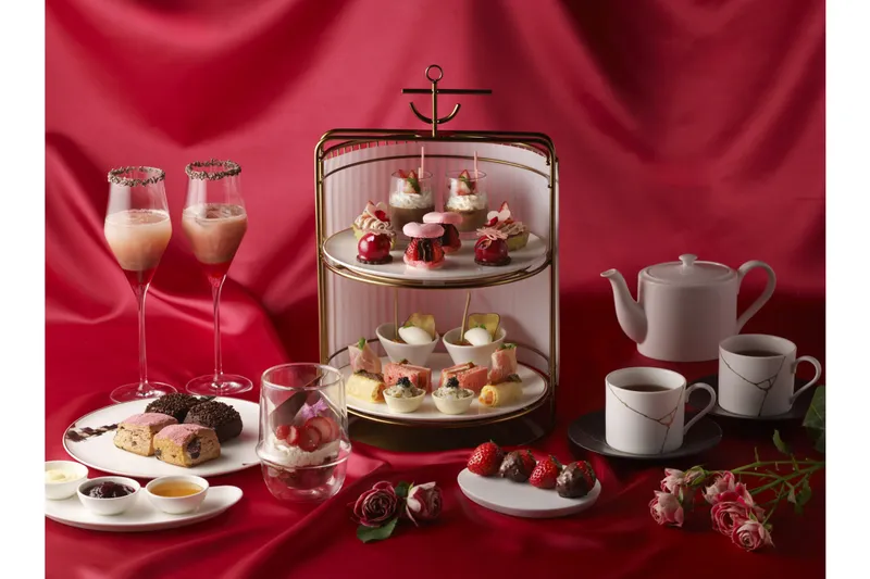 恋するバレンタインアフタヌーンティー with リンツチョコレート【ウェスティンホテル横浜】