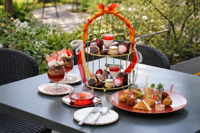 いちご×チョコレート・スパニッシュアフタヌーンティー【RIDE】