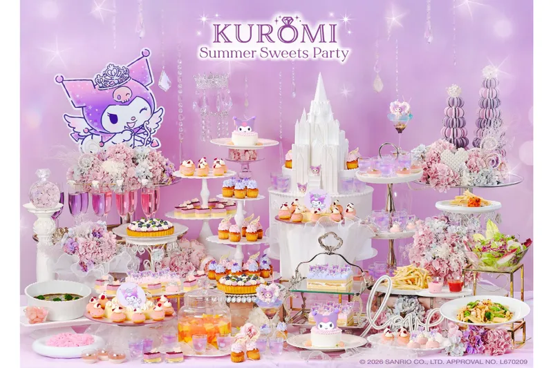 KUROMI Summer Sweets Party Dessert Buffet