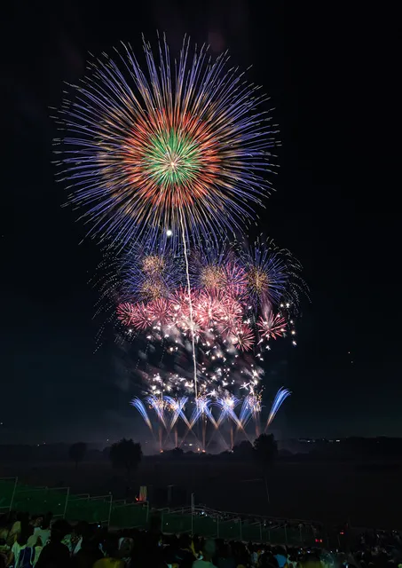 第71回とりで利根川大花火_1
