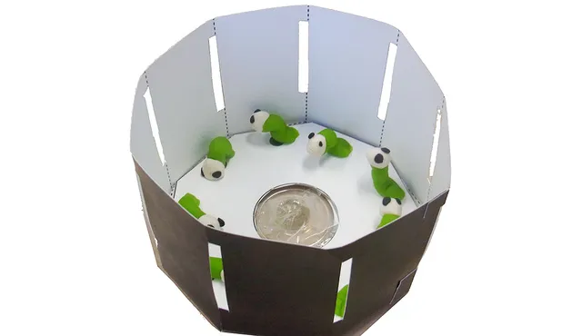 小学生工作教室「3Dパラパラアニメ」_1