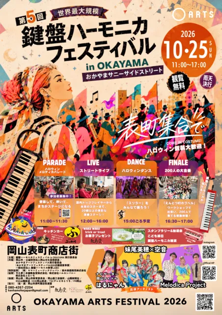 第5回 鍵盤ハーモニカフェスティバル in OKAYAMA ～おかやまサニーサイドストリート～_1