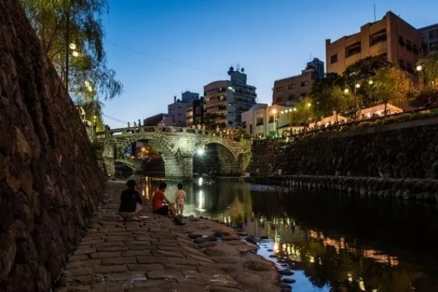 中島川夏風情～長崎夜市_1