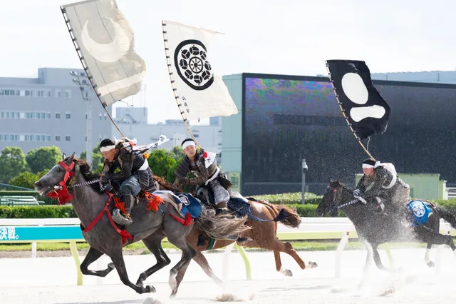『相馬野馬追』甲冑競馬　東京シティ競馬で実施_1