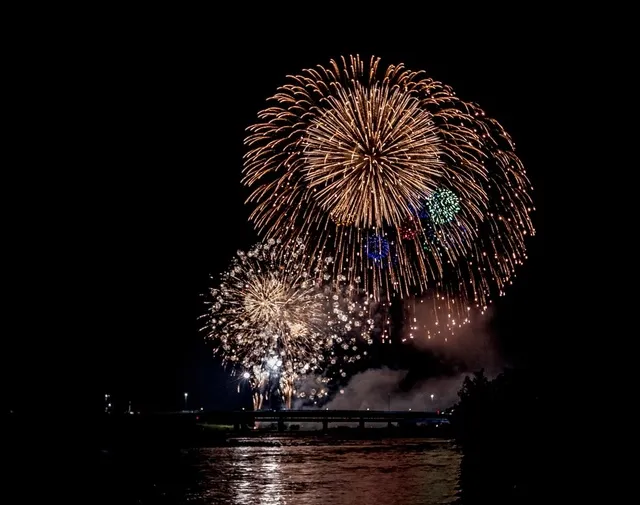 いびがわの祭り　ありがとう花火_1