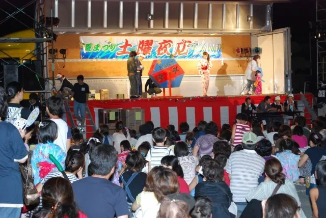 一宮夏祭り 土曜夜店_1