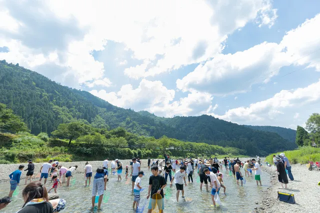 清流美山の鮎まつり_1