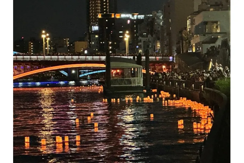 隅田川とうろう流し