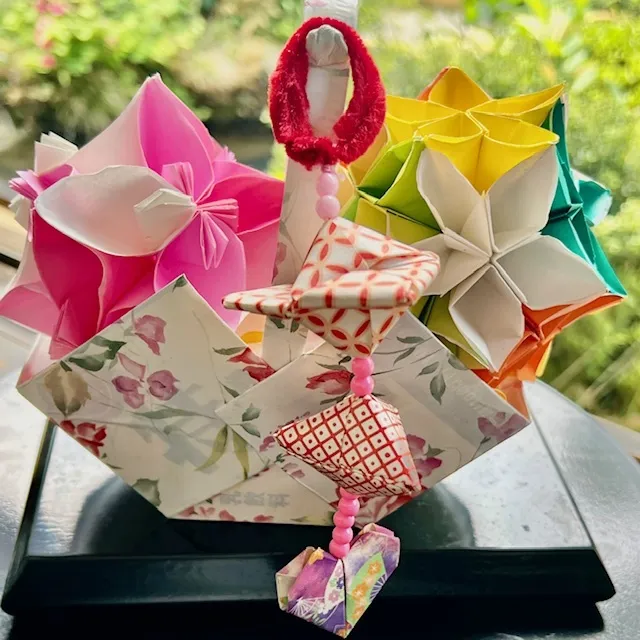 希望の会　折り紙展_1