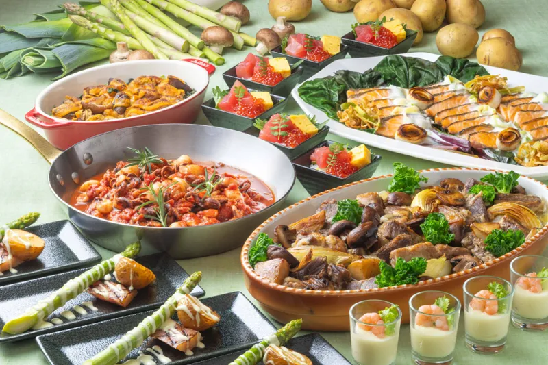 ディナーブッフェ「こだわり食材～北海道～」【横浜ベイホテル東急】