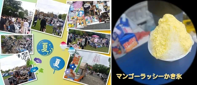 西葛西「新田はらっぱ公園」フリーマーケット（8月）_1