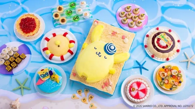 Lazy Summer Beach Day with POMPOMPURIN_1