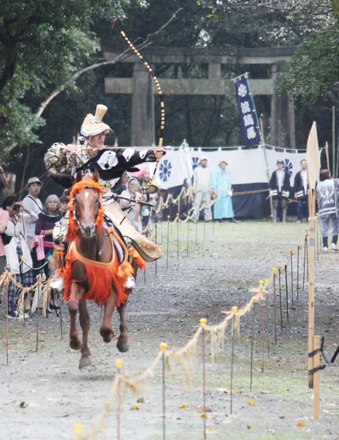 成富兵庫茂安公「時代まつり」・奉納流鏑馬_1