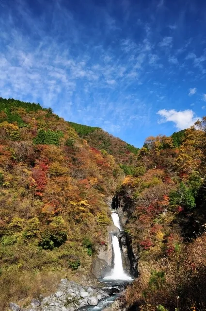 【紅葉・見ごろ】赤水の滝_1