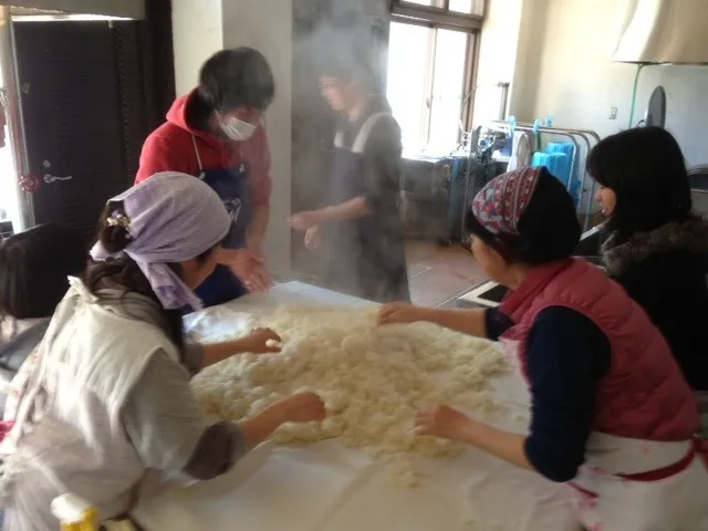 春休みの手前味噌（みそ）づくり in 長野県安曇野