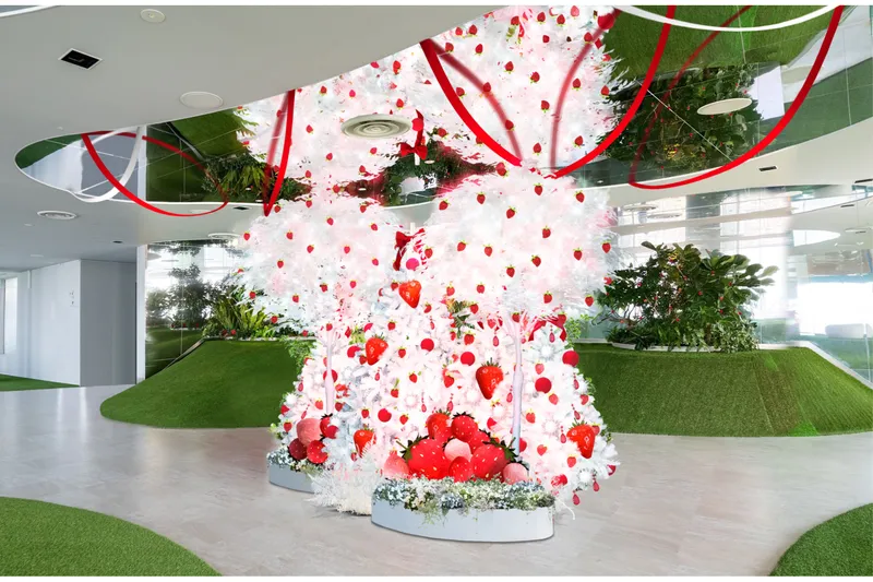 サンシャイン60展望台 てんぼうパーク いちごびより