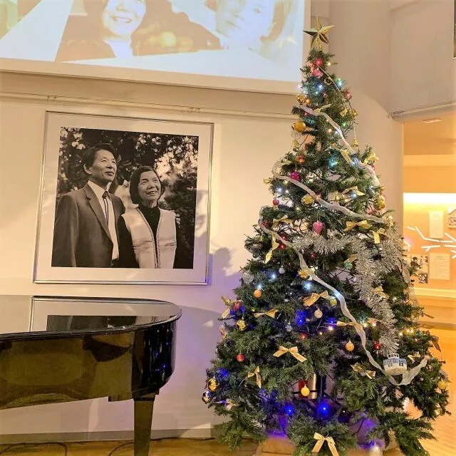 三浦綾子記念文学館　クリスマスツリー点灯式＆ミニコンサート_1