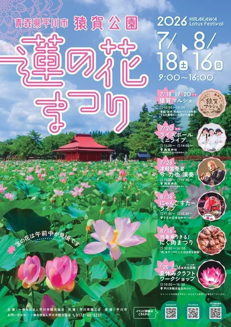 平川市　蓮の花まつり_1