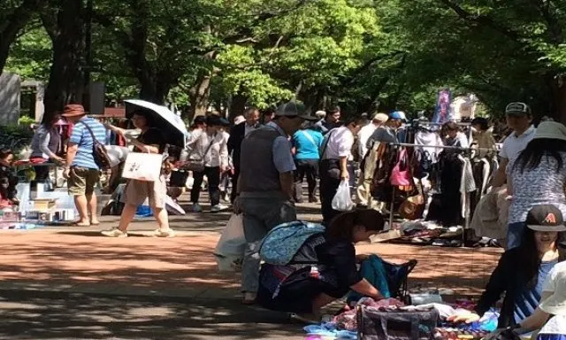 府中の森公園フリーマーケット（4月）_1