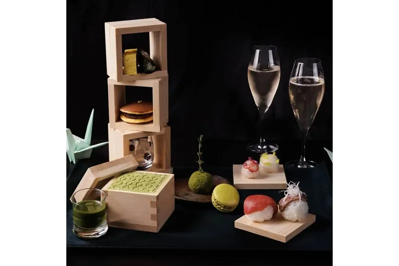 【OYASUMI】和を感じる抹茶アフタヌーンティー【YORIMICHI Odaiba】