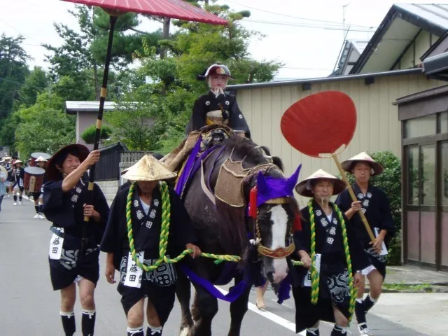 愛宕神社祭典大名行列_1
