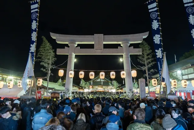 広島護国神社　初詣_1