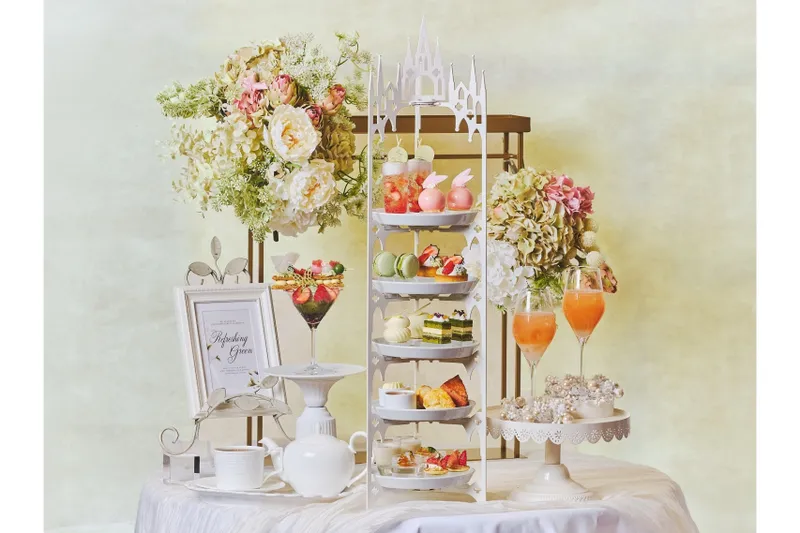 初夏のいちごと抹茶アフタヌーンティー【青山 セントグレース大聖堂】【白金迎賓館 アートグレイスクラブ】