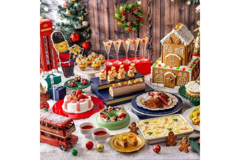 クリスマススイーツビュッフェ「Teddy Bear in London」【ヒルトン東京ベイ】