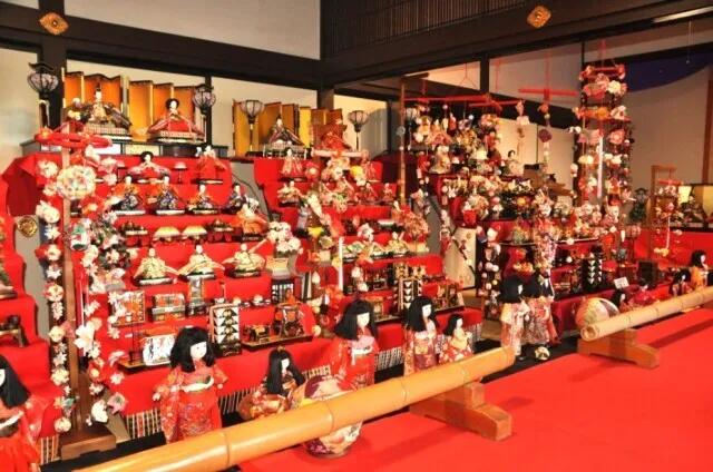 清洲城ひな壇飾り展示_1