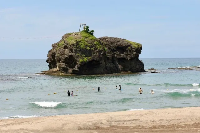 【海水浴】白兎海水浴場_1